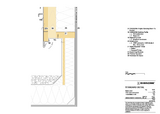 Base point + flat roof connection with ventilation inlet