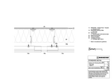 Vertical expansion joint with butt strap