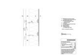 Expansion joint, joint profile, partially perforated