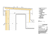 Facade capping + one part + structured underlay