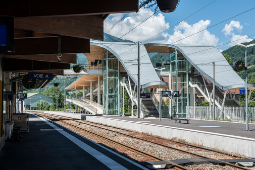 PASSERELLE DE LA GARE DE CLUSES