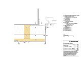 Window jamb + profile flush to seam